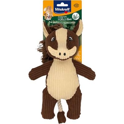 Vitakraft Forest Love Wildzwijn, hondenspeelgoed met pieper, van corduroy materiaal (1 stuk) Vitakraft Forest Love Wildzwijn, hondenspeelgoed met pieper, van corduroy materiaal (1 stuk)
