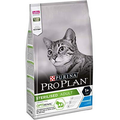 Pro Plan Purina Sterilised Renal Plus Droogvoer voor volwassen katten, rijk aan konijn, 6 dozen à 1,5 kg Pro Plan Purina Sterilised Renal Plus Droogvoer voor volwassen katten, rijk aan konijn, 6 dozen à 1,5 kg