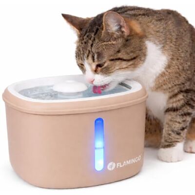 Flamingo DRINKFONTEIN FINTO BEIGE 2,5L Flamingo DRINKFONTEIN FINTO BEIGE 2,5L