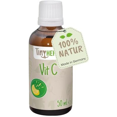 cdVet Natuurproducten Knaagvet Vit C 50 ml konijn cavia‘s voeding met vitamine C voedingssupplement ook geschikt voor mensen die gevoelig zijn voor ademende dieren natuurlijke ingrediënten - cdVet Natuurproducten Knaagvet Vit C 50 ml konijn cavia‘s voeding met vitamine C voedingssupplement ook geschikt voor mensen die gevoelig zijn voor ademende dieren natuurlijke ingrediënten -