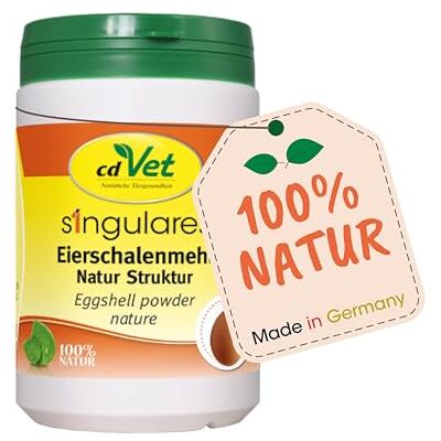 cdVet Natuurproducten singair eierschaalmeel natuurlijke structuur 1 kg hond, kat calciumbron bij rauwvoer + botvrije voeding normaal bij groei + draagkracht + lactatie - cdVet Natuurproducten singair eierschaalmeel natuurlijke structuur 1 kg hond, kat calciumbron bij rauwvoer + botvrije voeding normaal bij groei + draagkracht + lactatie -