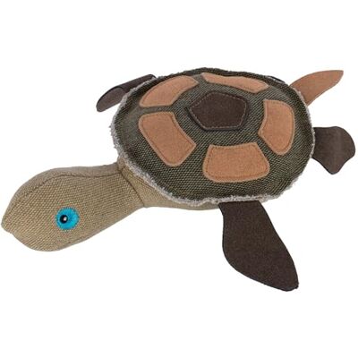 Kerbl Pet Schildpad Tukki, Hondenspeelgoed, Apporteerspeelgoed, Stoffen Speelgoed, Canvas, Polyester, Groen/Bruin, 26 Cm, Robuust, Wasbaar Kerbl Pet Schildpad Tukki, Hondenspeelgoed, Apporteerspeelgoed, Stoffen Speelgoed, Canvas, Polyester, Groen/Bruin, 26 Cm, Robuust, Wasbaar