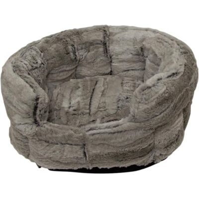 JACK AND VANILLA , Knuffelbed voor honden of katten, modern design, duurzame stof, gemakkelijk te reinigen, antislip onderkant voor veiligheid, afmetingen 40 x 35 cm, rustgevende kleur JACK AND VANILLA , Knuffelbed voor honden of katten, modern design, duurzame stof, gemakkelijk te reinigen, antislip onderkant voor veiligheid, afmetingen 40 x 35 cm, rustgevende kleur