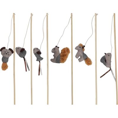 Flamingo SPEELGOED BRALI HENGEL BRUIN 53CM ASSORTIMENT DISPLAY Flamingo SPEELGOED BRALI HENGEL BRUIN 53CM ASSORTIMENT DISPLAY