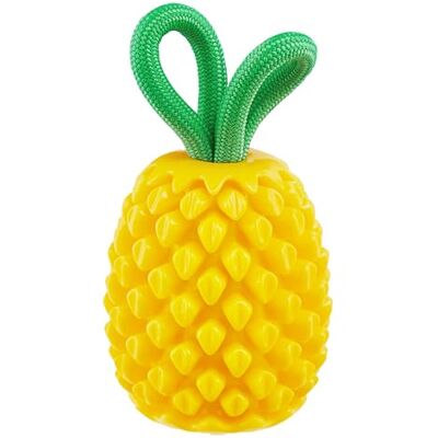 Outward Hound Planet Dog Dental Ananas Dental Chew Toy en Interactieve Traktatie Stuffer Duurzaam Hondenspeelgoed Vulbaar Hondenspeelgoed, Geel Outward Hound Planet Dog Dental Ananas Dental Chew Toy en Interactieve Traktatie Stuffer Duurzaam Hondenspeelgoed Vulbaar Hondenspeelgoed, Geel