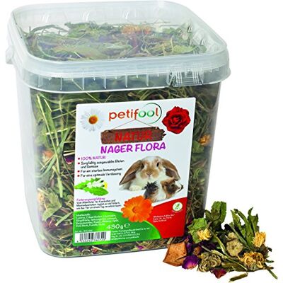 petifool Knaagdier Flora 430 g volledig voer voor knaagdieren natuurlijk knaagdiervoer voor konijnen en cavia's zonder kunstmatige toevoegingen 100% natuur diervriendelijk voer kruiden en petifool Knaagdier Flora 430 g volledig voer voor knaagdieren natuurlijk knaagdiervoer voor konijnen en cavia's zonder kunstmatige toevoegingen 100% natuur diervriendelijk voer kruiden en