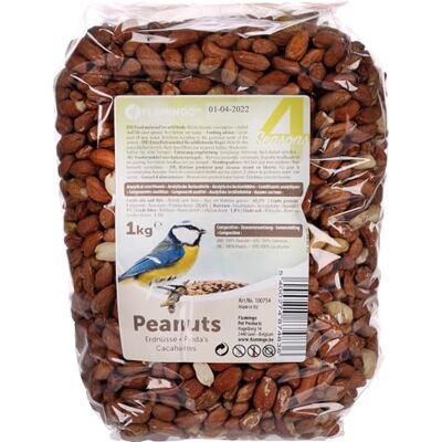 Flamingo Gepelde pinda's voor wilde vogels, 1 kg – hoogwaardig vers voer – Flamingo Gepelde pinda's voor wilde vogels, 1 kg – hoogwaardig vers voer –