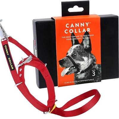 Canny Company Canny Collar Rood Maat 3 - Hondenhalsband Canny Company Canny Collar Rood Maat 3 - Hondenhalsband