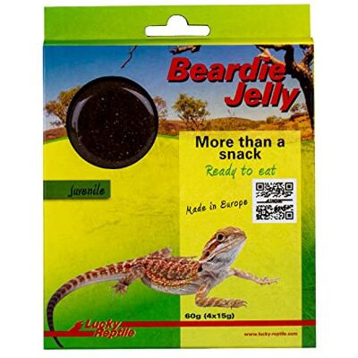 Lucky Reptile Beardie Jelly juvenil, 4 x 15 g Lucky Reptile Beardie Jelly juvenil, 4 x 15 g