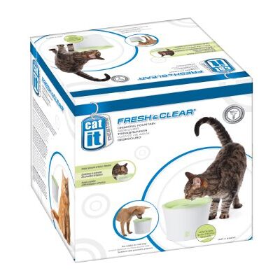 catit Fresh & Clear Drinkfontein Voor Katten En Kleine Honden, 3 Liter catit Fresh & Clear Drinkfontein Voor Katten En Kleine Honden, 3 Liter