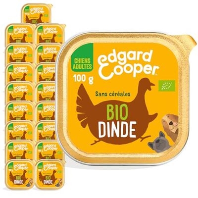 Edgard & Cooper Hondenvoer (biologisch india, 100 g x 17), zonder granen en biologisch, vers vlees en hoogwaardige eiwitten, echte ingrediënten voor honden, hypoallergeen, zonder toegevoegde suikers Edgard & Cooper Hondenvoer (biologisch india, 100 g x 17), zonder granen en biologisch, vers vlees en hoogwaardige eiwitten, echte ingrediënten voor honden, hypoallergeen, zonder toegevoegde suikers