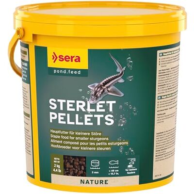 Sera Sturgeon Korrels - Visvoeder - 2 KG Sera Sturgeon Korrels - Visvoeder - 2 KG