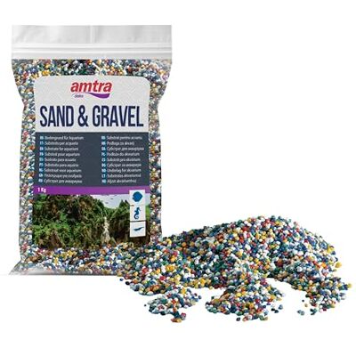 Amtra WAVE Color Fine Gravel, 1 kg Amtra WAVE Color Fine Gravel, 1 kg