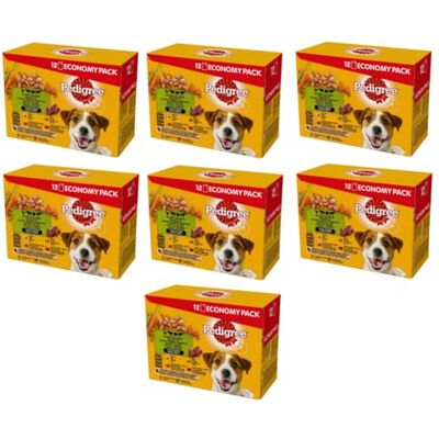 Pedigree DOGCARE Pouch Wet (Mixed) Chunks IN Gravy Adult 100G Multipack Standard 84x100g Pedigree DOGCARE Pouch Wet (Mixed) Chunks IN Gravy Adult 100G Multipack Standard 84x100g