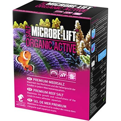 ARKA MICROBE-LIFT Organic Active zeezout voor kleurrijke koralen en verbeterde groei, 1 kg ARKA MICROBE-LIFT Organic Active zeezout voor kleurrijke koralen en verbeterde groei, 1 kg