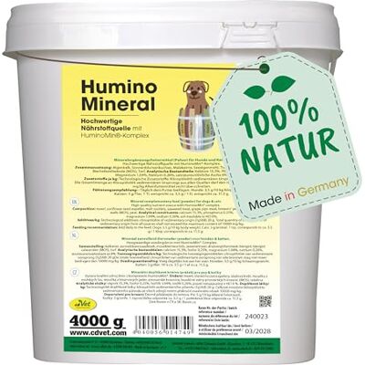 cdVet HuminoMineral Mineral Mineral Voeding Honden Katten 4 kg Hoogwaardige Voedingsstoffen Biologisch Complex cdVet HuminoMineral Mineral Mineral Voeding Honden Katten 4 kg Hoogwaardige Voedingsstoffen Biologisch Complex