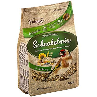 Fidelio Wildvogelvoer, snavelmix, schaalvrij, 900 g Fidelio Wildvogelvoer, snavelmix, schaalvrij, 900 g