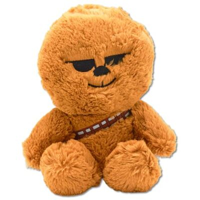 Buckle-Down Star Wars piepende pluche hondenspeelgoed voor grote, middelgrote en kleine honden, Chibi Chewbacca zithouding, 11,4 x 15 cm Buckle-Down Star Wars piepende pluche hondenspeelgoed voor grote, middelgrote en kleine honden, Chibi Chewbacca zithouding, 11,4 x 15 cm