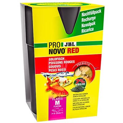 JBL NovoRed Flakes M - 750 ml - 8-20 cm - Visvoer JBL NovoRed Flakes M - 750 ml - 8-20 cm - Visvoer