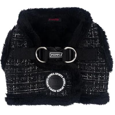 Puppia OSCAR HARNESS B zwart L hondenharnas Puppia OSCAR HARNESS B zwart L hondenharnas