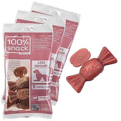 Ferplast Hondensnack Natuurlijke Hondensnack Mondhygiëne Geurbestrijding met Yucca Extract 3 Pack Kit 225g Ferplast Hondensnack Natuurlijke Hondensnack Mondhygiëne Geurbestrijding met Yucca Extract 3 Pack Kit 225g