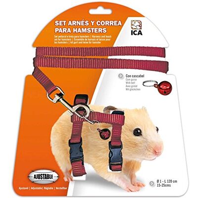 ICA DA975 hamsterharnas en riem, violet ICA DA975 hamsterharnas en riem, violet