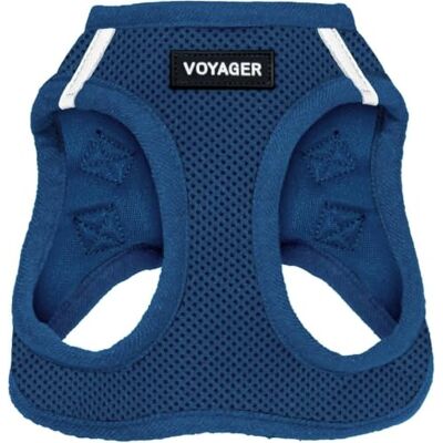 Best Pet Supplies Voyager Step-in Air Hondentuig All Weather Mesh, instapvest harnas voor kleine en middelgrote honden van koningsblauw (bijpassende trim), XXS (borst: 26,5-33 cm fit katten) Best Pet Supplies Voyager Step-in Air Hondentuig All Weather Mesh, instapvest harnas voor kleine en middelgrote honden van koningsblauw (bijpassende trim), XXS (borst: 26,5-33 cm fit katten)