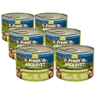 Arquivet Fresh Mini Pork Meatballs, 200 g, 6 Stuk Arquivet Fresh Mini Pork Meatballs, 200 g, 6 Stuk