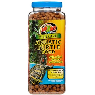Zoo Med Natural Aquatic Turtle Food 340 g, voederpellets voor waterschildpadden Zoo Med Natural Aquatic Turtle Food 340 g, voederpellets voor waterschildpadden