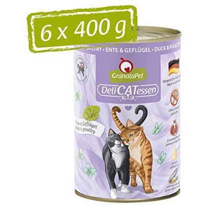 GranataPet DeliCatessen Eend & Gevogelte - Natvoer voor katten GranataPet DeliCatessen Eend & Gevogelte - Natvoer voor katten