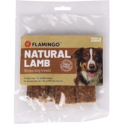 Flamingo Snack Nature Lam Lam glutenvrije lekkernijen zonder toegevoegde suiker zonder kleur- en conserveringsmiddelen product uit Europa Flamingo Snack Nature Lam Lam glutenvrije lekkernijen zonder toegevoegde suiker zonder kleur- en conserveringsmiddelen product uit Europa