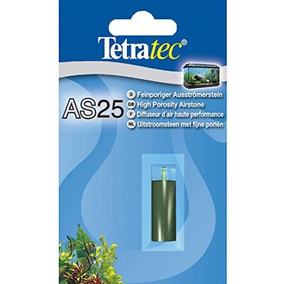 Tetra tec AS 25 Uitstroomsteen, ideaal in combinatie met APS aquariumluchtpompen Luchtdiffusersteen, compatibel met APS pompen, optimaliseert de zuurstoftoevoer van aquarium Tetra tec AS 25 Uitstroomsteen, ideaal in combinatie met APS aquariumluchtpompen Luchtdiffusersteen, compatibel met APS pompen, optimaliseert de zuurstoftoevoer van aquarium
