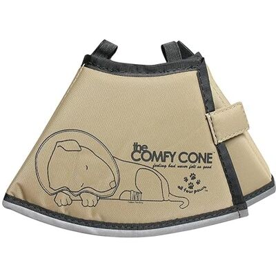 All Four Paws ALL FOR PAWS Halskraag COMFY CONE Halstrichter voor honden en katten, bruin, S All Four Paws ALL FOR PAWS Halskraag COMFY CONE Halstrichter voor honden en katten, bruin, S