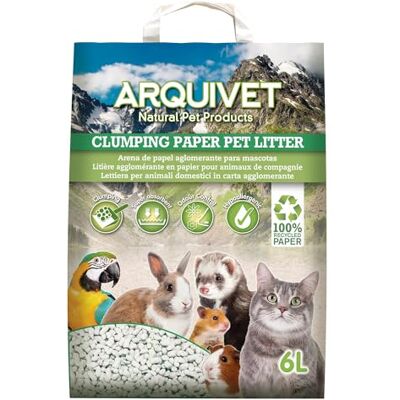 Arquivet Kattenbakvulling - Gerecycled Papier - 6L Arquivet Kattenbakvulling - Gerecycled Papier - 6L