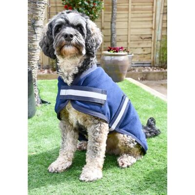 Rhinegold Hond Fleece-28 (70cm) Navy Rhinegold Hond Fleece-28 (70cm) Navy