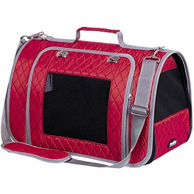 Nobby Dierentransport - Klein, Duurzame Microvezel, Rood - Reizen, Transport Nobby Dierentransport - Klein, Duurzame Microvezel, Rood - Reizen, Transport