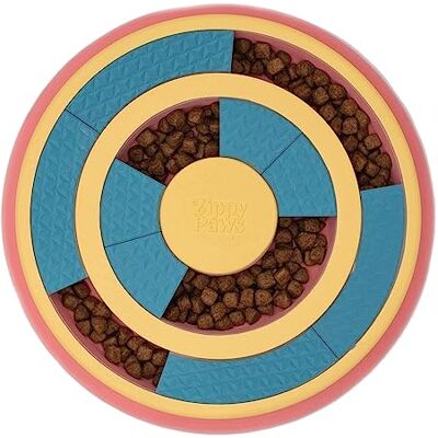 ZippyPaws SmartyPaws Puzzler Feeder Bowl Kwispelwiel Puzzelkom voor langzamer eten Gezondheidsbevorderend ontwerp ZippyPaws SmartyPaws Puzzler Feeder Bowl Kwispelwiel Puzzelkom voor langzamer eten Gezondheidsbevorderend ontwerp
