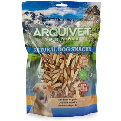 Arquivet Kippensandwich (1 kg) – natuurlijke snacks voor honden Arquivet Kippensandwich (1 kg) – natuurlijke snacks voor honden