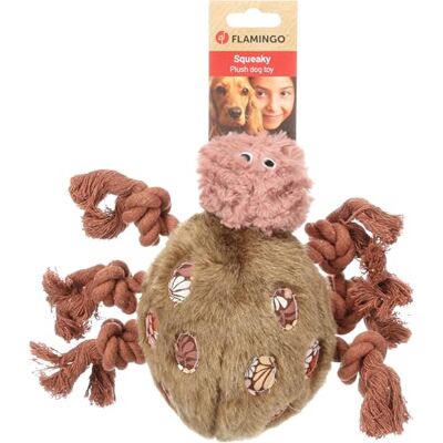 Flamingo SPEELGOED ROZETTE SCHILDPAD MET TOUW OUDROZE 28x21x11CM Flamingo SPEELGOED ROZETTE SCHILDPAD MET TOUW OUDROZE 28x21x11CM