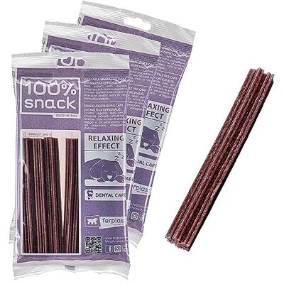 Ferplast Hondensnack Natuurlijke Hondensnack Mondhygiëne Ontspannende Effect met Melisse 3 Pack Kit 336g Ferplast Hondensnack Natuurlijke Hondensnack Mondhygiëne Ontspannende Effect met Melisse 3 Pack Kit 336g