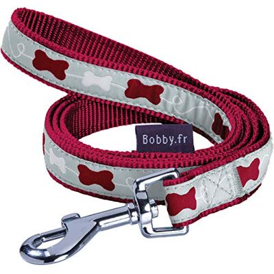 Bobby Kyrielle Hondenriem, maat S, frambooskleur Bobby Kyrielle Hondenriem, maat S, frambooskleur