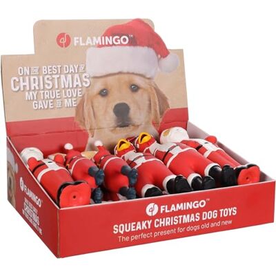Flamingo Kerstmis JCHIEN latex TICO Display assortiment Flamingo Kerstmis JCHIEN latex TICO Display assortiment