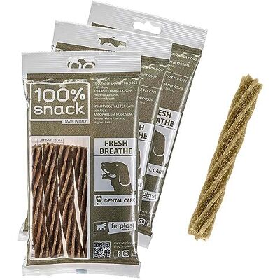Ferplast Hondensnack Natuurlijke Hondensnack Mondhygiëne Tegen Slechte Adem met Ascophillum Zeewier 3 Pack Kit 315g Ferplast Hondensnack Natuurlijke Hondensnack Mondhygiëne Tegen Slechte Adem met Ascophillum Zeewier 3 Pack Kit 315g