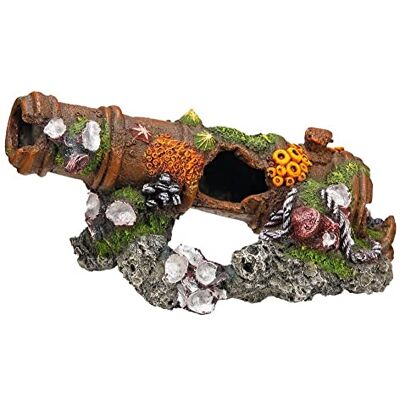 Nobby Cannon Aquarium Ornamenten, 24 x 11,5 x 11,5 cm Nobby Cannon Aquarium Ornamenten, 24 x 11,5 x 11,5 cm