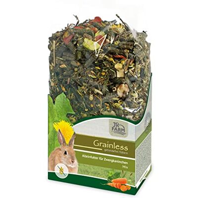 JR Farm JR Grainless Mix Dwergkonijn 650 g JR Farm JR Grainless Mix Dwergkonijn 650 g