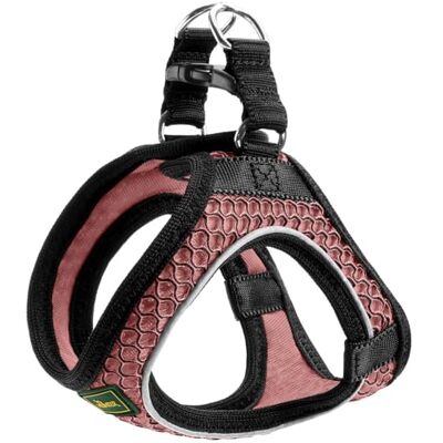HUNTER Hondentuig, Hilo Comfort. XXS, roze (401673969787) 3D-mesh-materiaal, step-in harnas, reflecterende elementen, aangenaam licht, modern design, kleur: oudroze, maat: XXS HUNTER Hondentuig, Hilo Comfort. XXS, roze (401673969787) 3D-mesh-materiaal, step-in harnas, reflecterende elementen, aangenaam licht, modern design, kleur: oudroze, maat: XXS