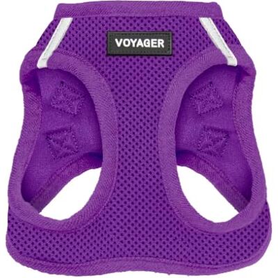 Best Pet Supplies Voyager Step-in Air-hondentuigje instapvest van mesh voor alle weersomstandigheden voor kleine en middelgrote honden en katten van Harnas (Paars), XS (Borst: 33-36,8 cm) Best Pet Supplies Voyager Step-in Air-hondentuigje instapvest van mesh voor alle weersomstandigheden voor kleine en middelgrote honden en katten van Harnas (Paars), XS (Borst: 33-36,8 cm)