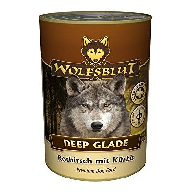 Wolfsblut Deep Glade 12 x 395 g rood hert natvoer hondenvoer graanvrij Wolfsblut Deep Glade 12 x 395 g rood hert natvoer hondenvoer graanvrij