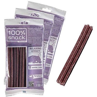 Ferplast Hondensnack Natuurlijke Hondensnack Mondhygiëne Ontspannende Effect met Melissa 3 Pack Kit 435g Ferplast Hondensnack Natuurlijke Hondensnack Mondhygiëne Ontspannende Effect met Melissa 3 Pack Kit 435g