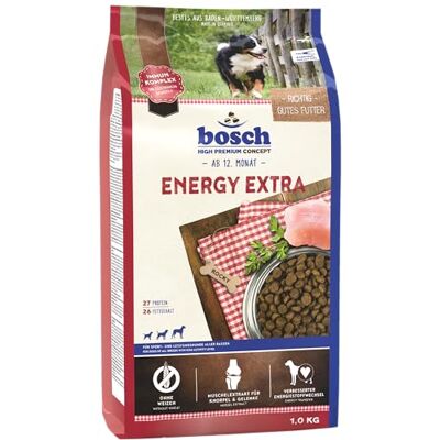 Bosch 52120015 HPC Energy Extra, hondendrogervoeding voor sport- en prestatiehonden van alle rassen, 1 x 15 kg Bosch 52120015 HPC Energy Extra, hondendrogervoeding voor sport- en prestatiehonden van alle rassen, 1 x 15 kg